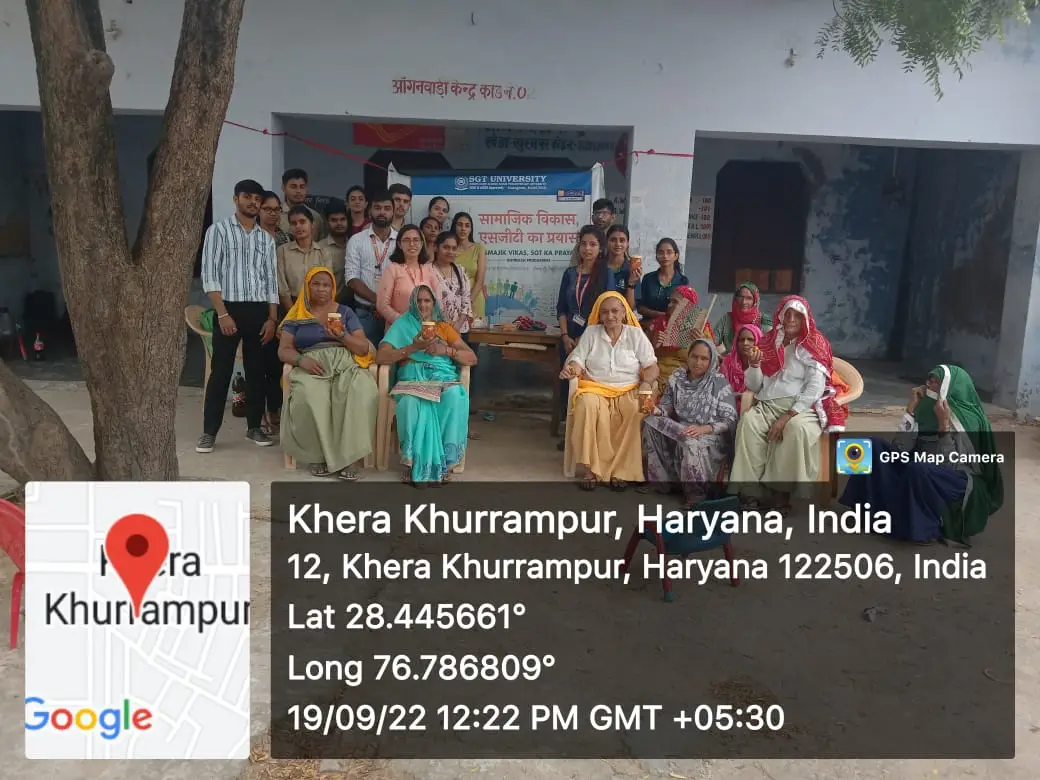 Hands on Training Program in Khera-Khurumpur